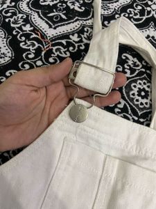 White Denim Dress