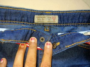 Jeans Type Cotton Material Short Pant For 2 To 3 Yr Old Baby Boy.