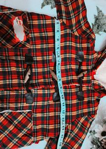 Plaid Duffle Cute Kids Coat👍👍