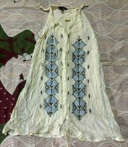 Boho Embroidered Maxi Dress