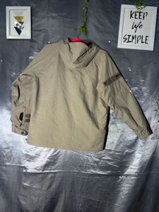 Men's Beige Winter Jacket