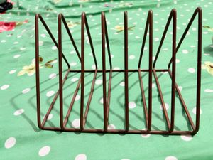 Retro Wire Book Holder/Organizer