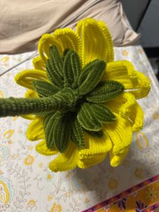 Handmade pipe cleaner Sunflower Decoration