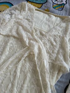 Elegant White Lace Bodycon Dress