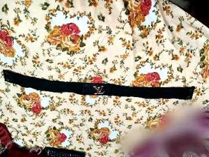 Designer Floral Belt