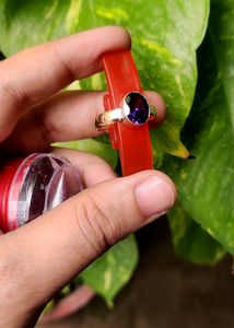 Blue Sapphire (Neelam) 5.25 Ratti Panchadhatu