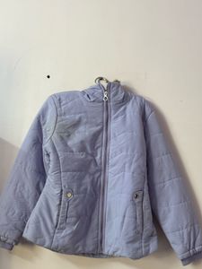 Cute Lavender Puffer Jacket
