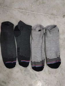 Athletic Ankle Socks (2 Pairs)