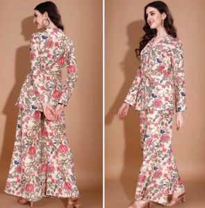 Floral Print Cord set