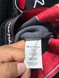 Champion Black Quarter Zip Sherpa Hoodie