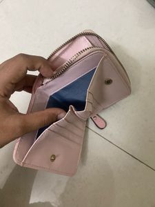 Quilted Pink Wallet