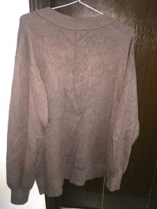 V Neck Oversized Sweater