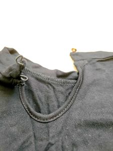 Black Basic Top off shoulder  partywear(negot