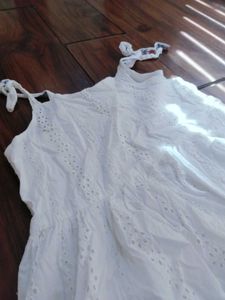 WHITE BRUNCH DRESS