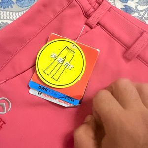 Vibrant Pink Flared Pants