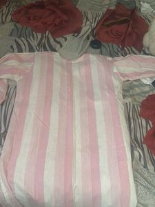 pink cotton suit