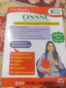 OSSSC Combined Recruitment Exam Book