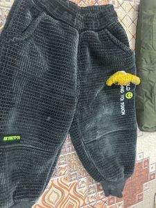 2 warm thick fleece trousers