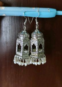 Elegant Ethnic Jhumka Earrings
