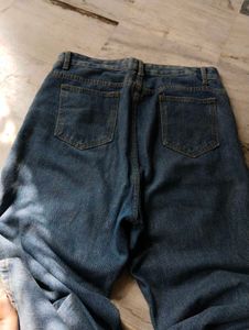 Classic Blue Wide Leg Jeans