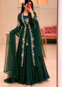gown with shrug