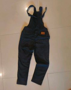 Dark Wash Denim Overalls