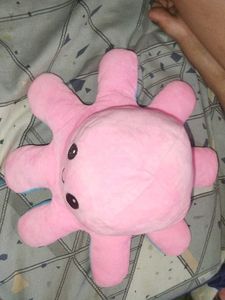 Reversible Blue &amp; Pink Octopus Plush Toy