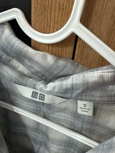 Oversized Plaid Button-Up Shirt