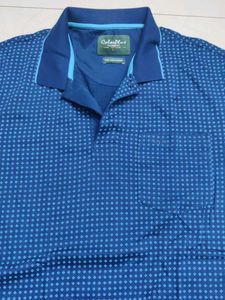 Classic Blue Polka Dot Polo Shirt