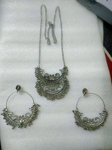New Oxidised Jwellery set