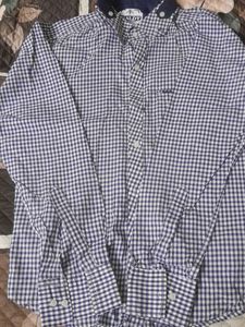 almost new Boy's Gingham Check Long Sleeve Shirt
