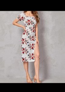 Floral Print Dress