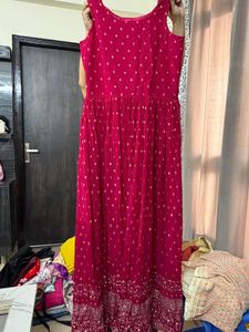 Stunning Pink Embellished Gown