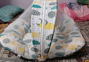 Portable Baby Nest with Mosquito Net