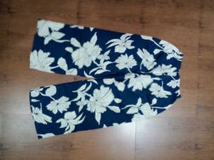 Stylish Navy Blue Floral Kurta