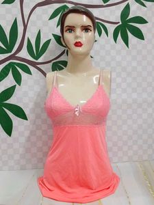 Coral Lace Cami Top(400)