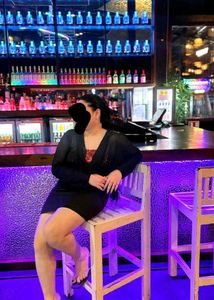 Black dress with sequin tube top