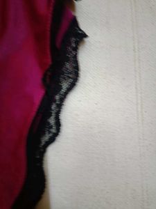 Lace Trimmed Satin shorts set
