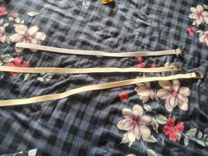 Set of 3 Skinny Belts