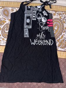 Cute Graphic dress mini