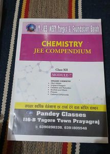 Chemistry JEE Compendium Class XI