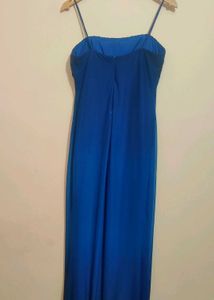 Blue🔵Royal Sparkle Partywear Dress 34 Bust