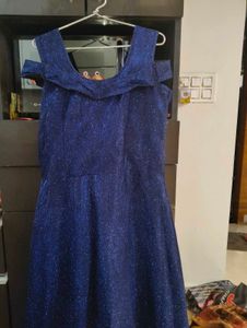 Sparkling Blue Party Dress