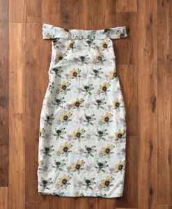 Chic Off-Shoulder Floral Mini Dress