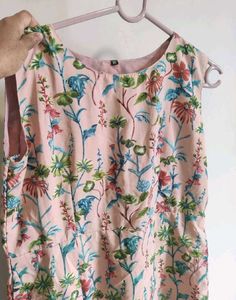 Floral Print Sleeveless Dress