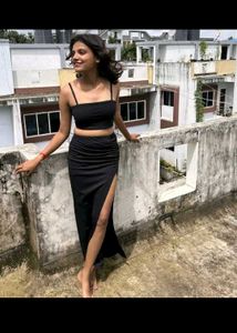 Chic Black Co-ord Set