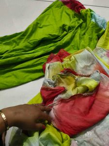 Colorful Tie-Dye Kurta Set