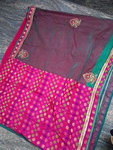 Half saree modeled sare