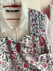 Floral Print Ethnic Gown