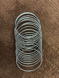 Silver Tone Bangle Bracelet Collection